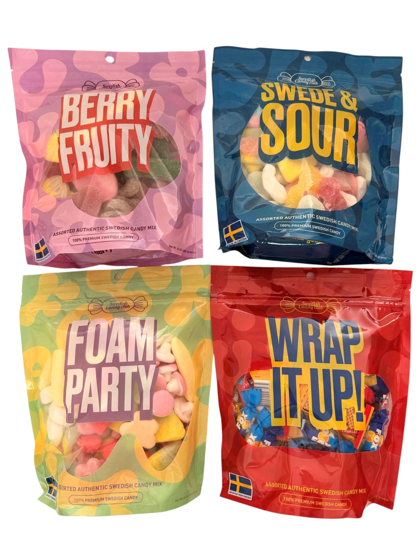 Monthly Subscription = Free Shipping - The Sweet Swedish Candy Rotation - no licorice
