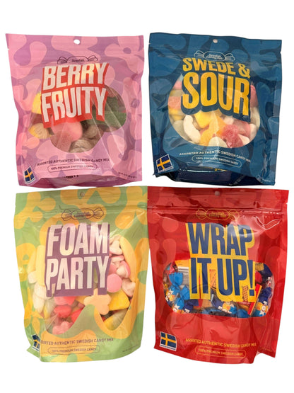 Monthly Subscription = Free Shipping - The Sweet Swedish Candy Rotation - no licorice