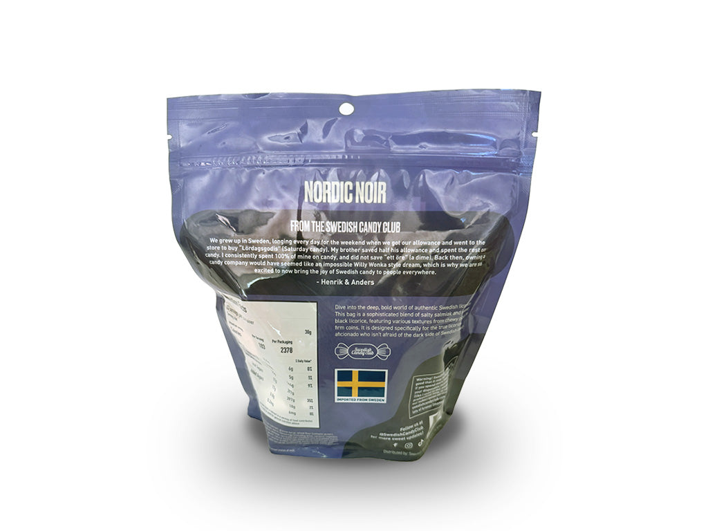 Nordic Noir - Swedish Licorice Candies